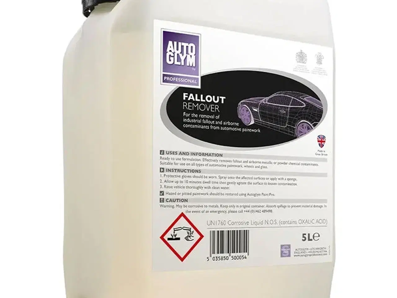 Billede 1 - Autoglym Fallout Remover 5L Flyverustfjerner