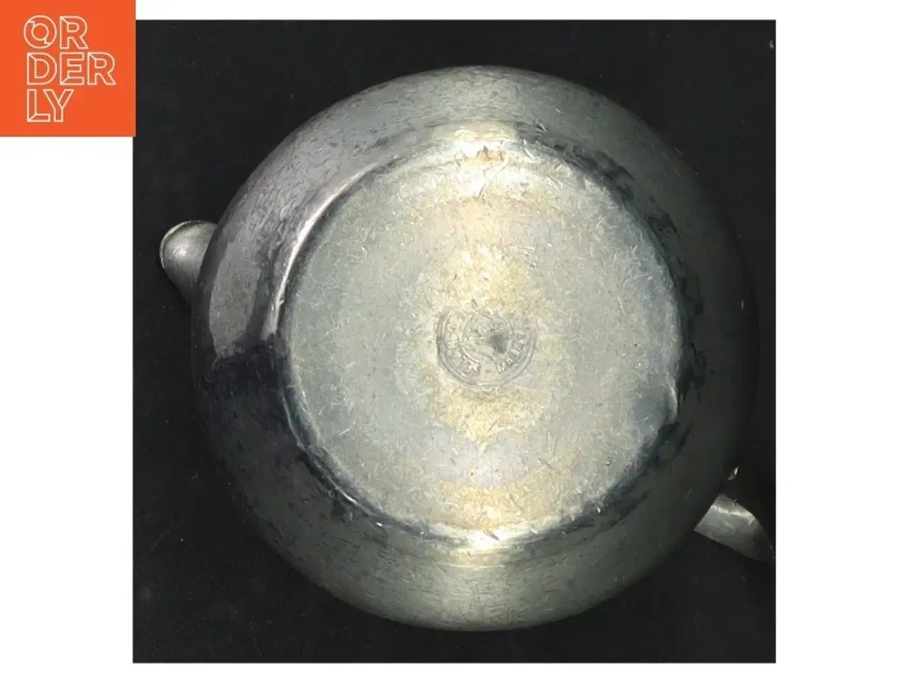 Billede 3 - Flødekande i tin (str. 11 cm)