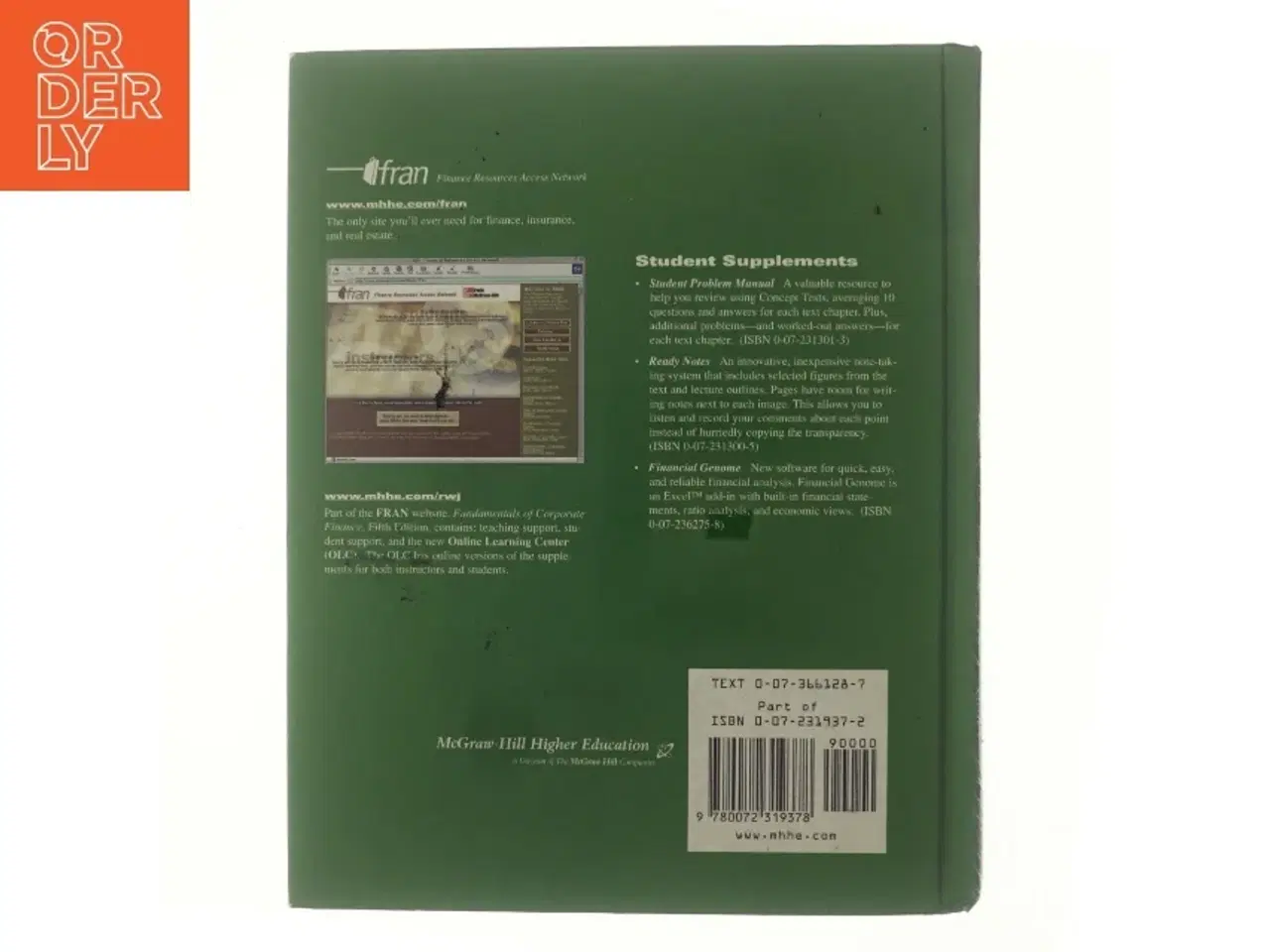 Billede 3 - Fundamentals of corporate finance (Bog)