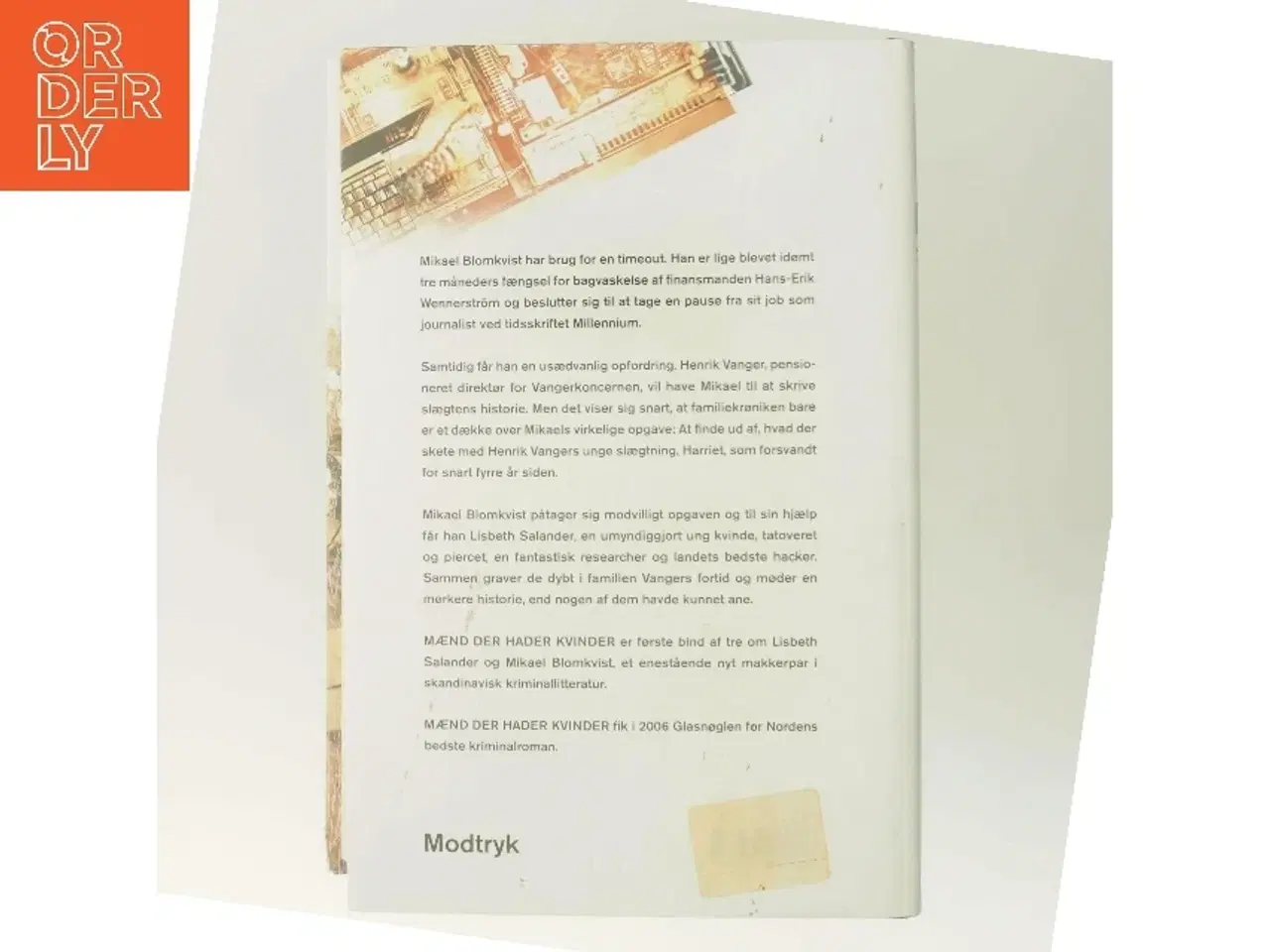 Billede 3 - Mænd der hader kvinder af Stieg Larsson (Bog)