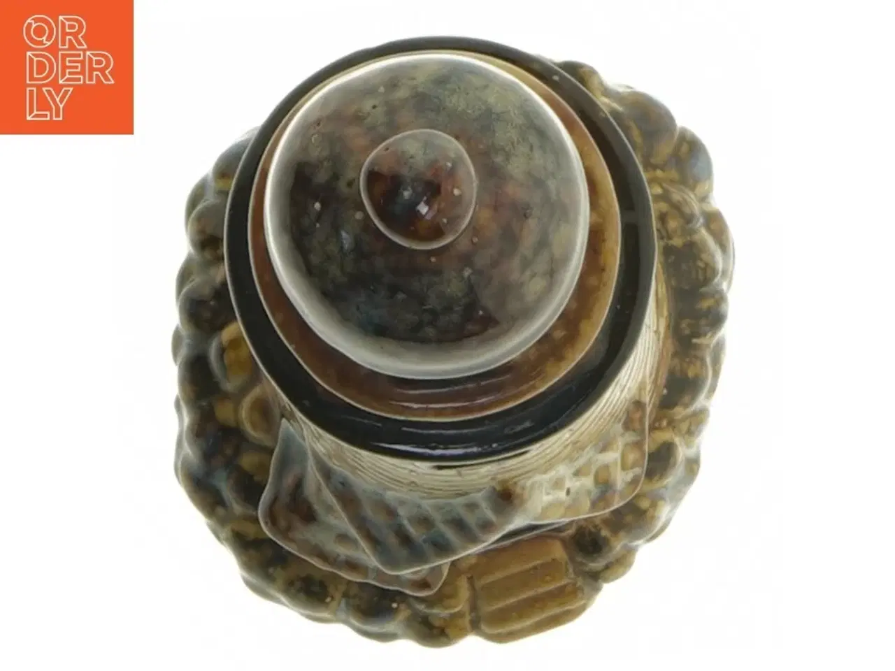 Billede 5 - Lysholder Keramisk fyrtårn  (str. 20 cm)