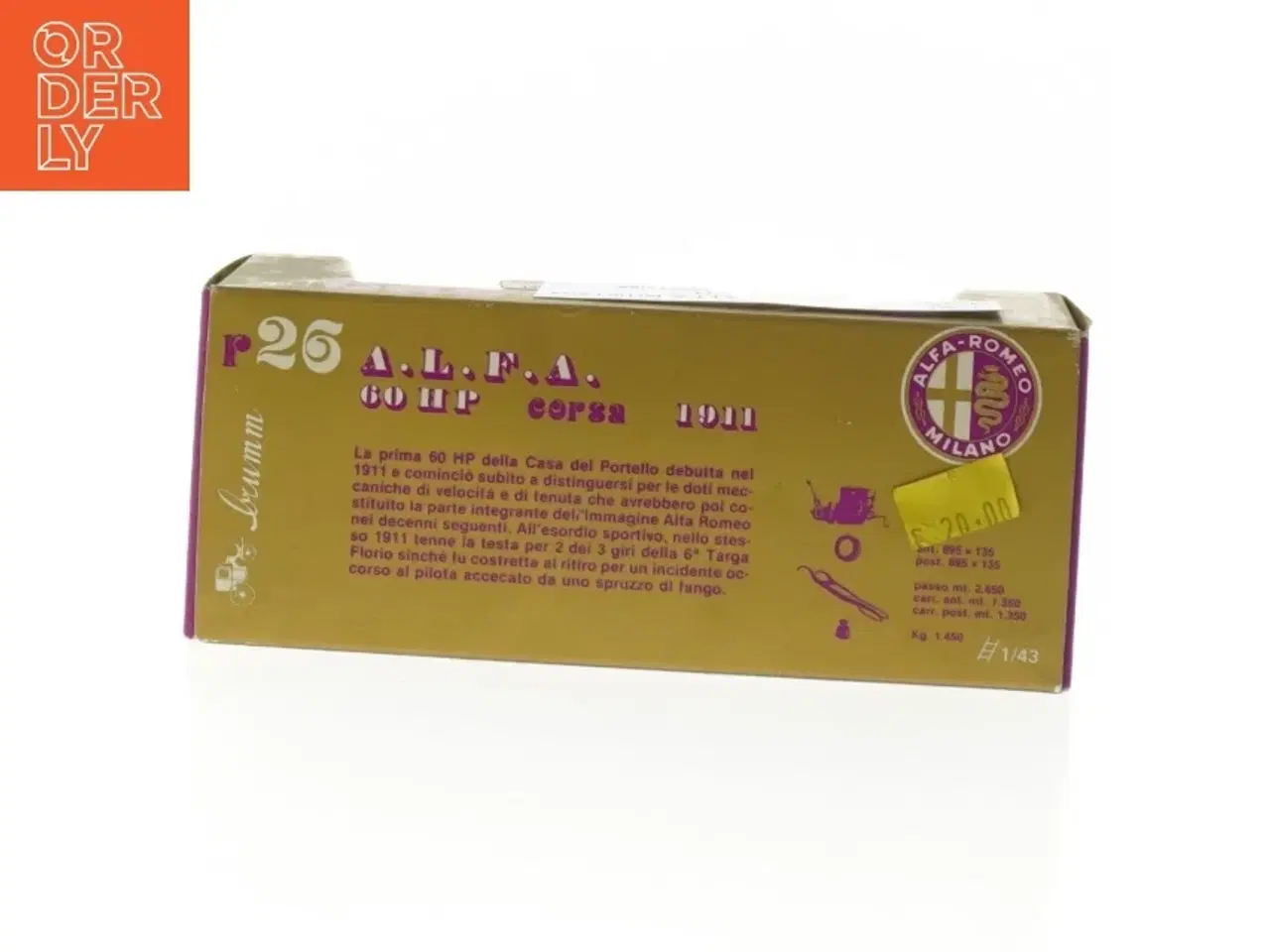 Billede 4 - A.L.F.A 60HP Corsa1911