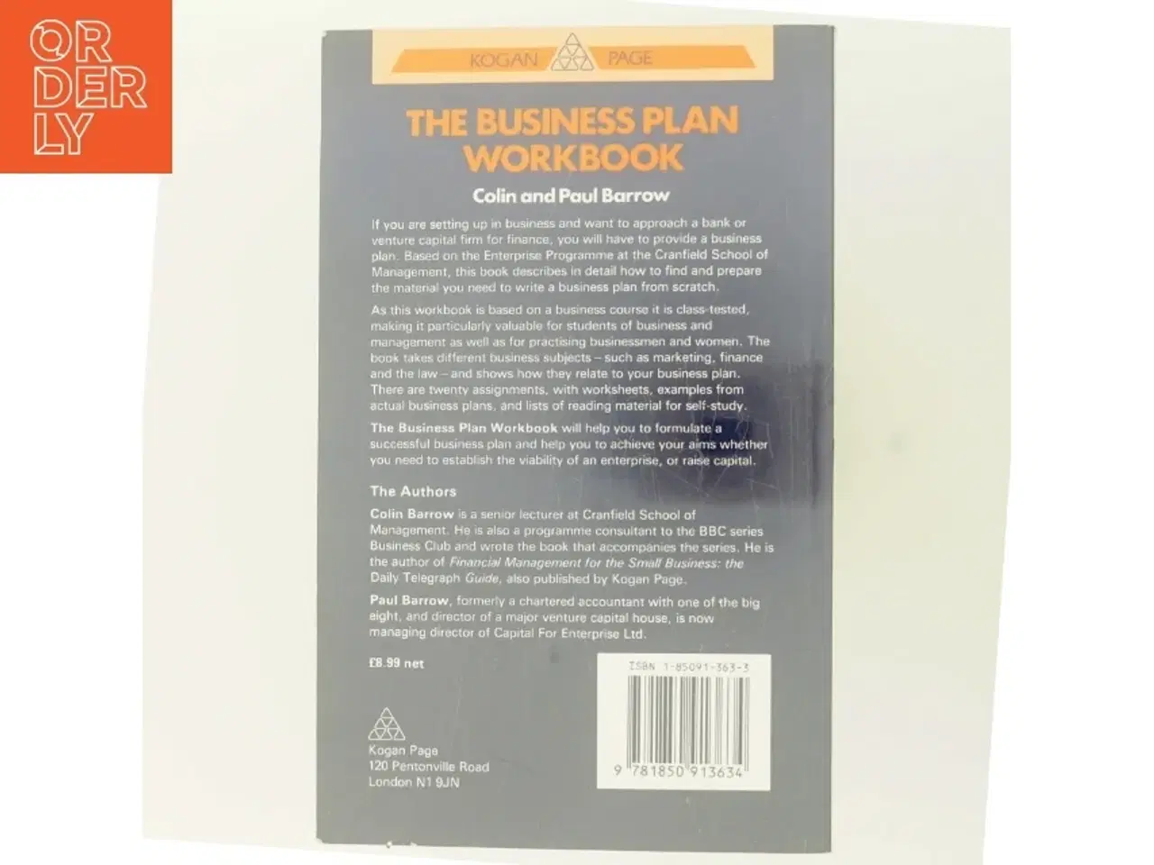 Billede 3 - The Business Plan Workbook (Bog)