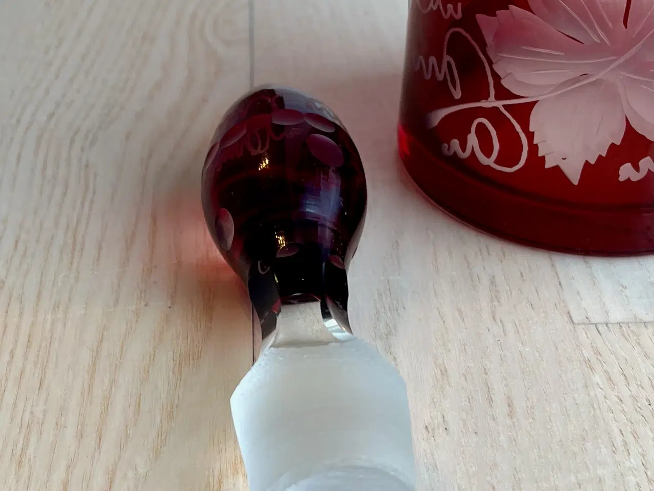 Billede 2 - Bøhmisk krystal karaffel