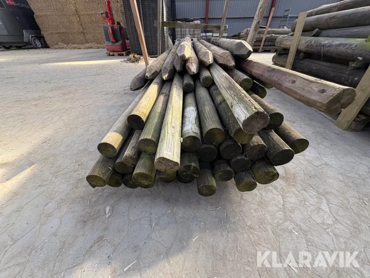 Billede 9 - Stolper assorteret 70 styk