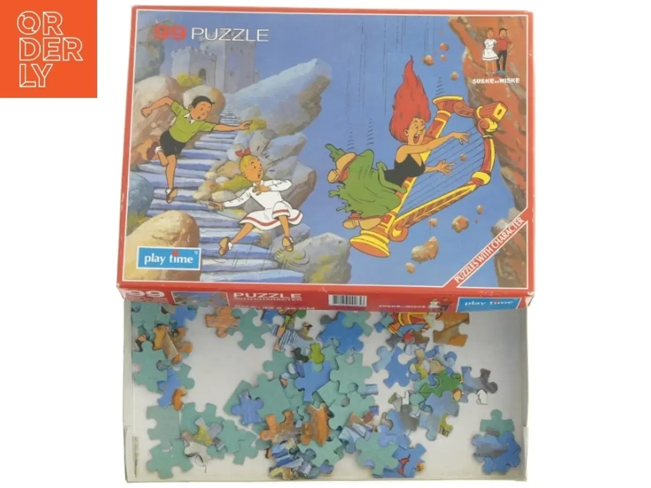 Billede 2 - Suske og Wiske puslespil (str. 23 x 32 cm)