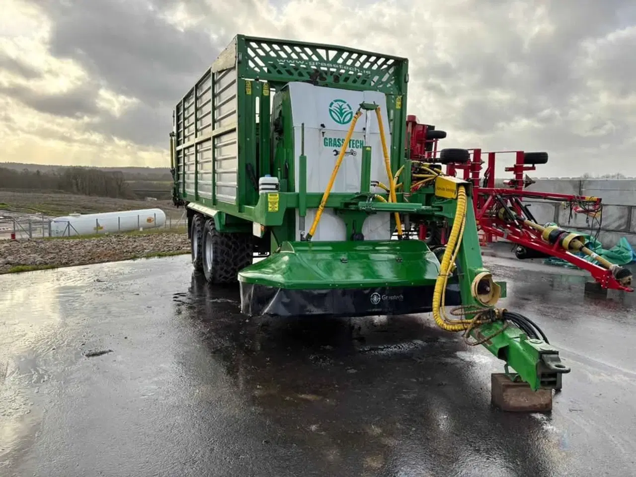 Billede 2 - Grass Tech Pro-cut GT140 årgang 2020 - friskgræs 