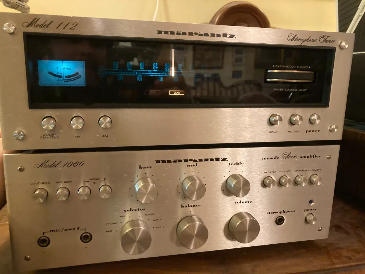 Billede 1 - Marantz sæt 1060 og 112