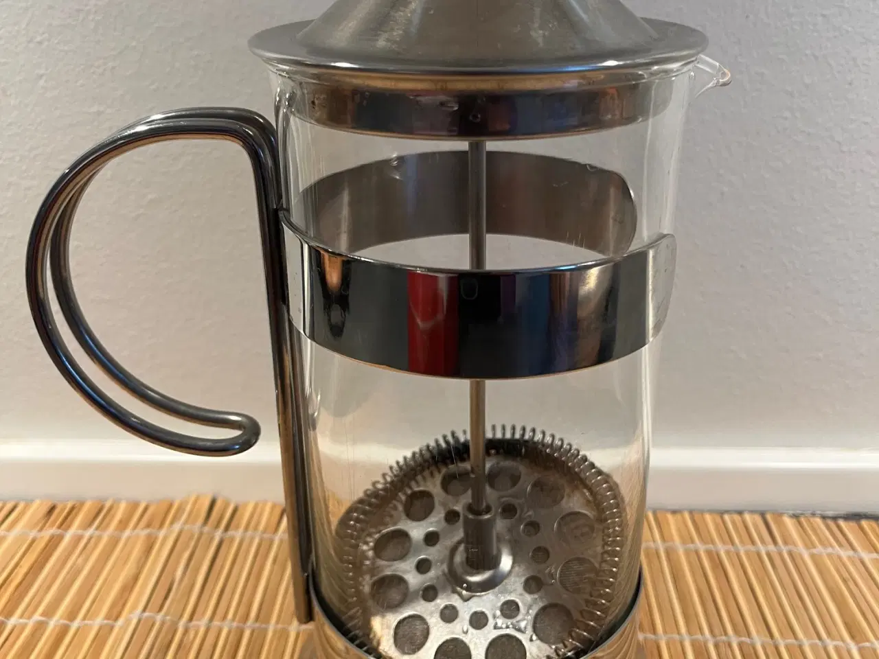 Billede 1 - Stempelkande i glas og rustfrit stål