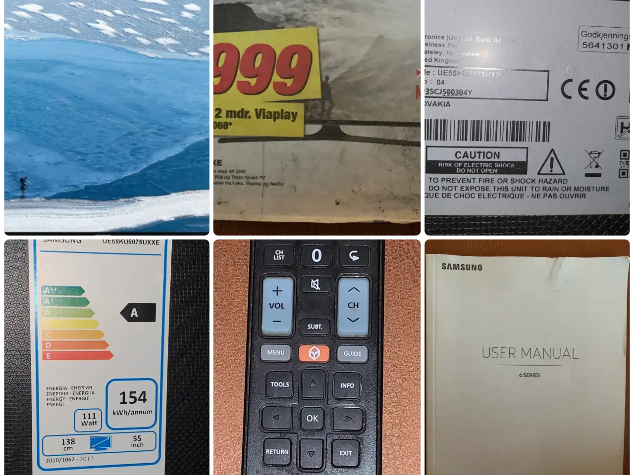 Billede 1 - Samsung 55”