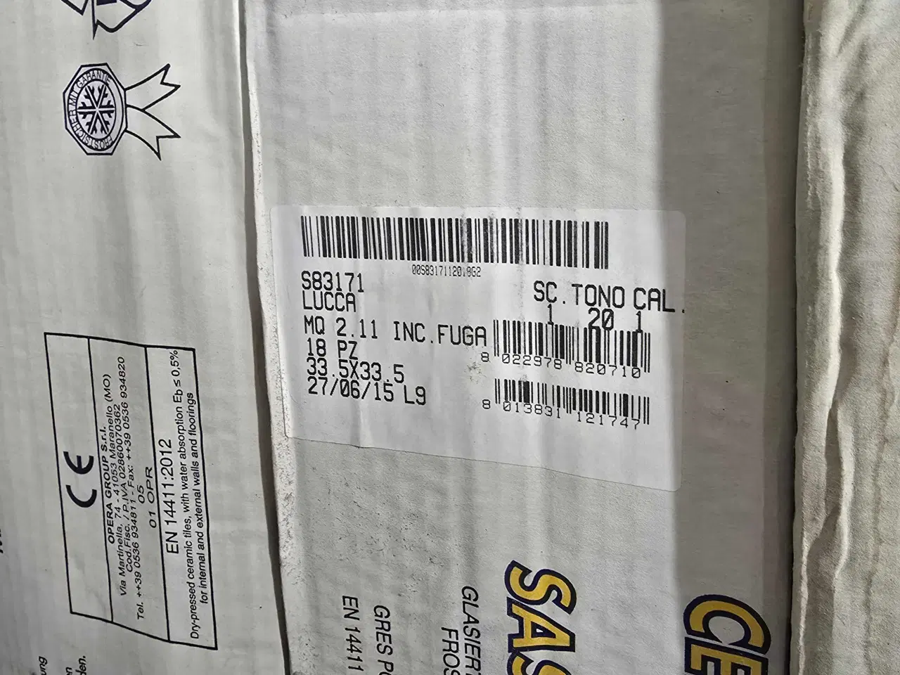 Billede 4 - Italienske gulvklinker Ca 32 kvm