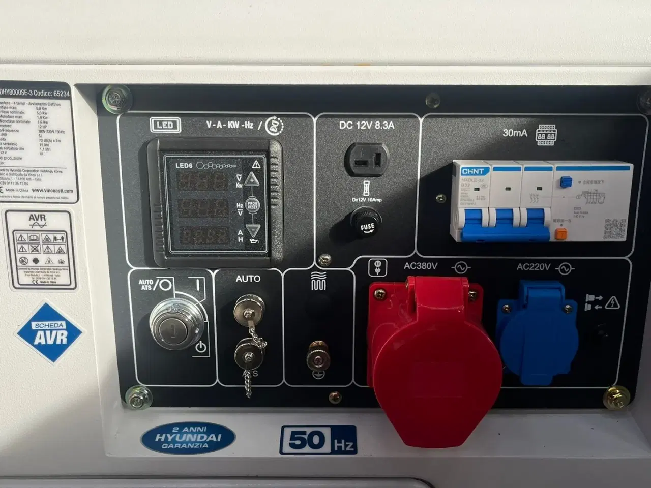 Billede 4 - Hyundai DHY8500SE-T Diesel generator