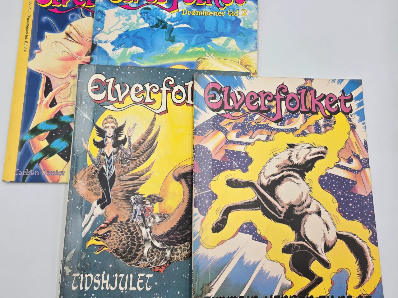 Billede 1 - 4 stk. Elverfolket sælges samlet