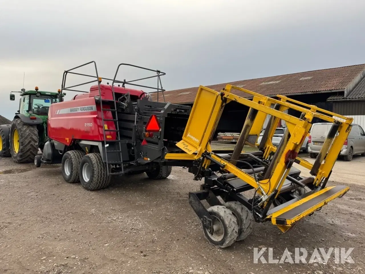 Billede 2 - Ballepresser Massey Ferguson 2150 Cutter