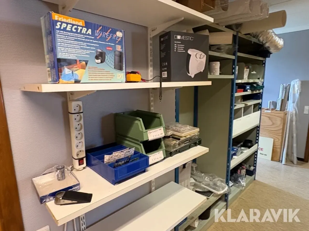 Billede 2 - Stålreoler med indhold 6 styk.