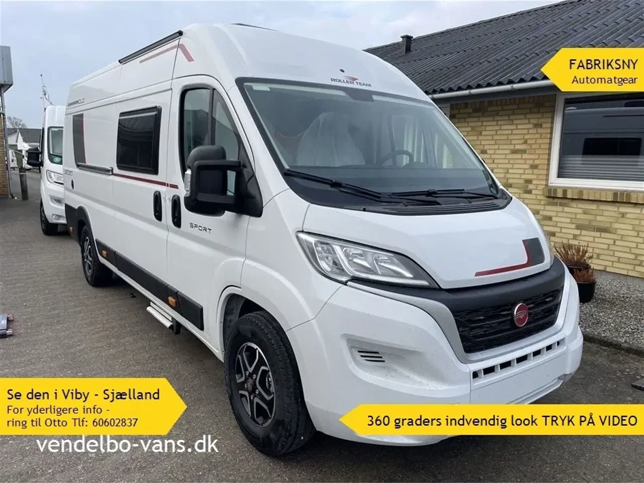 Billede 1 - 2026 - Rollerteam Livingstone DUO Sport   CamperVan med enkeltsenge som kan omforandres til dobb.seng