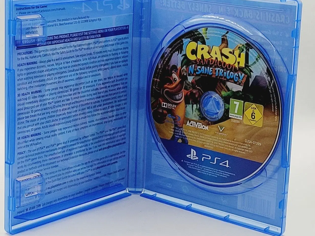 Billede 2 - ⭐️- PS4: Crash Bandicoot N. Sane Trilogy