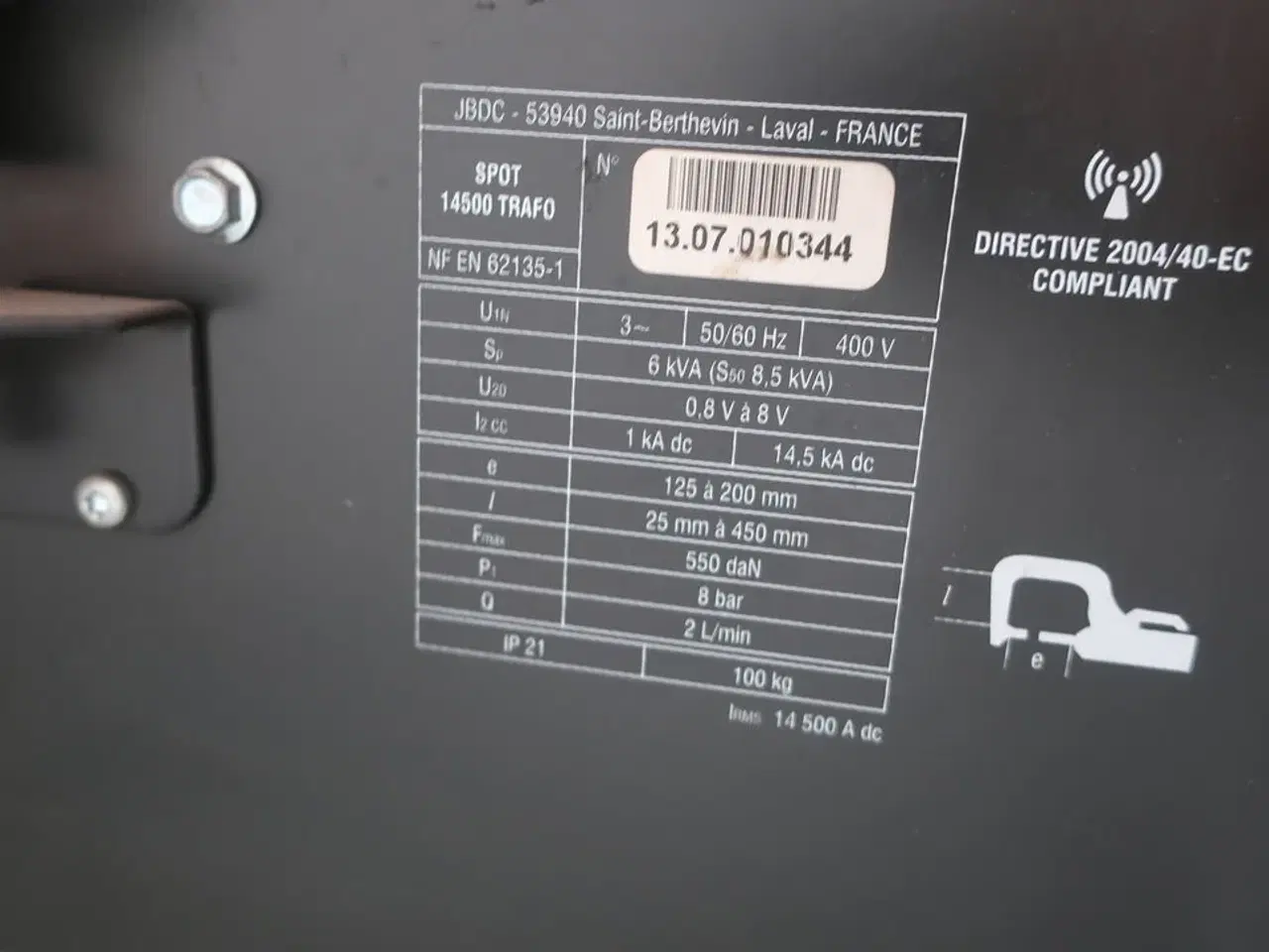 Billede 7 - Punktsvejser IMS PRO Spot 14500 Trafo