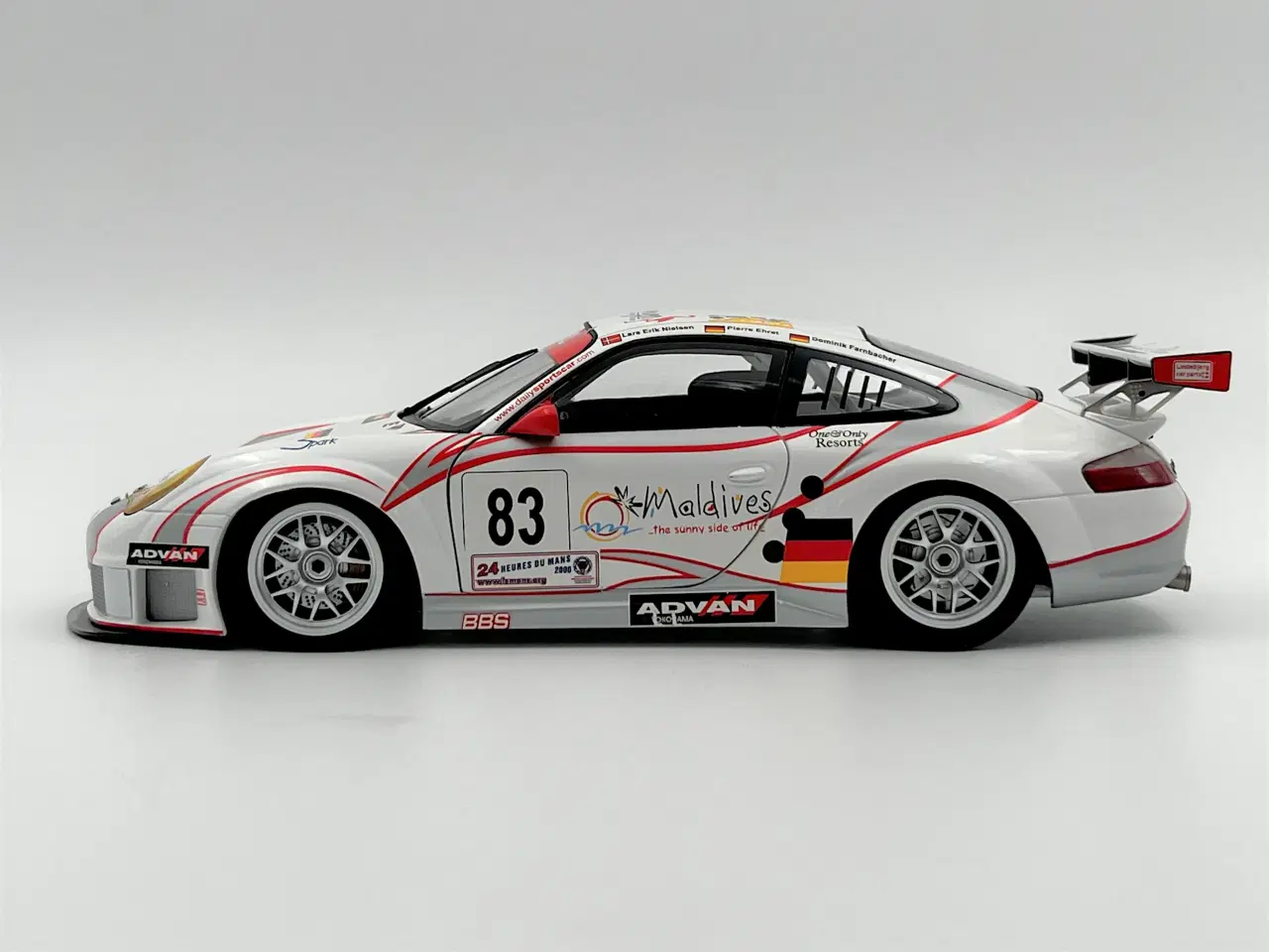 Billede 2 - 2006 Porsche 911 GT3 RSR #83 - Minichamps - 1:18