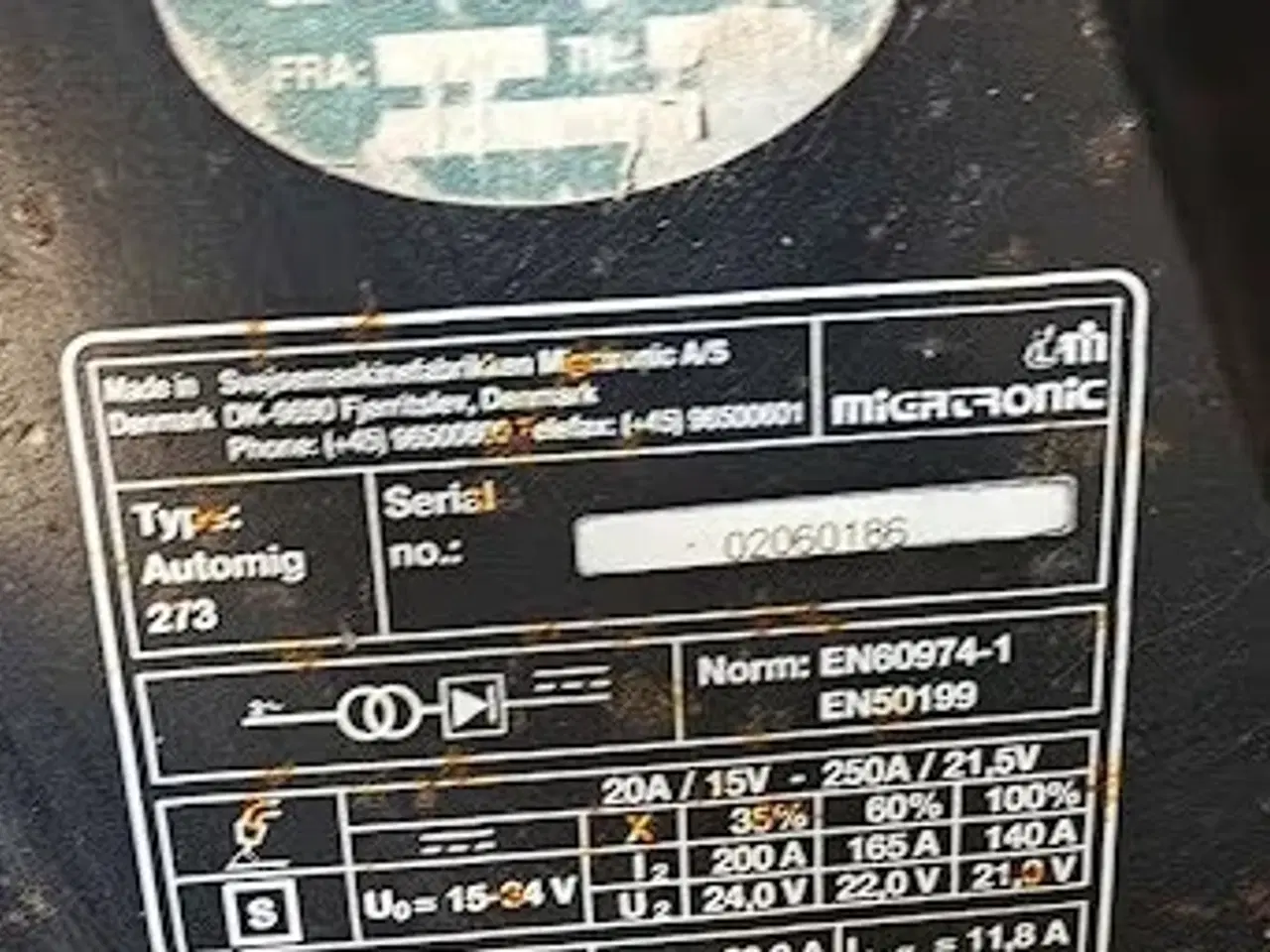 Billede 5 - Migatronic Automig 273 Co2 svejser