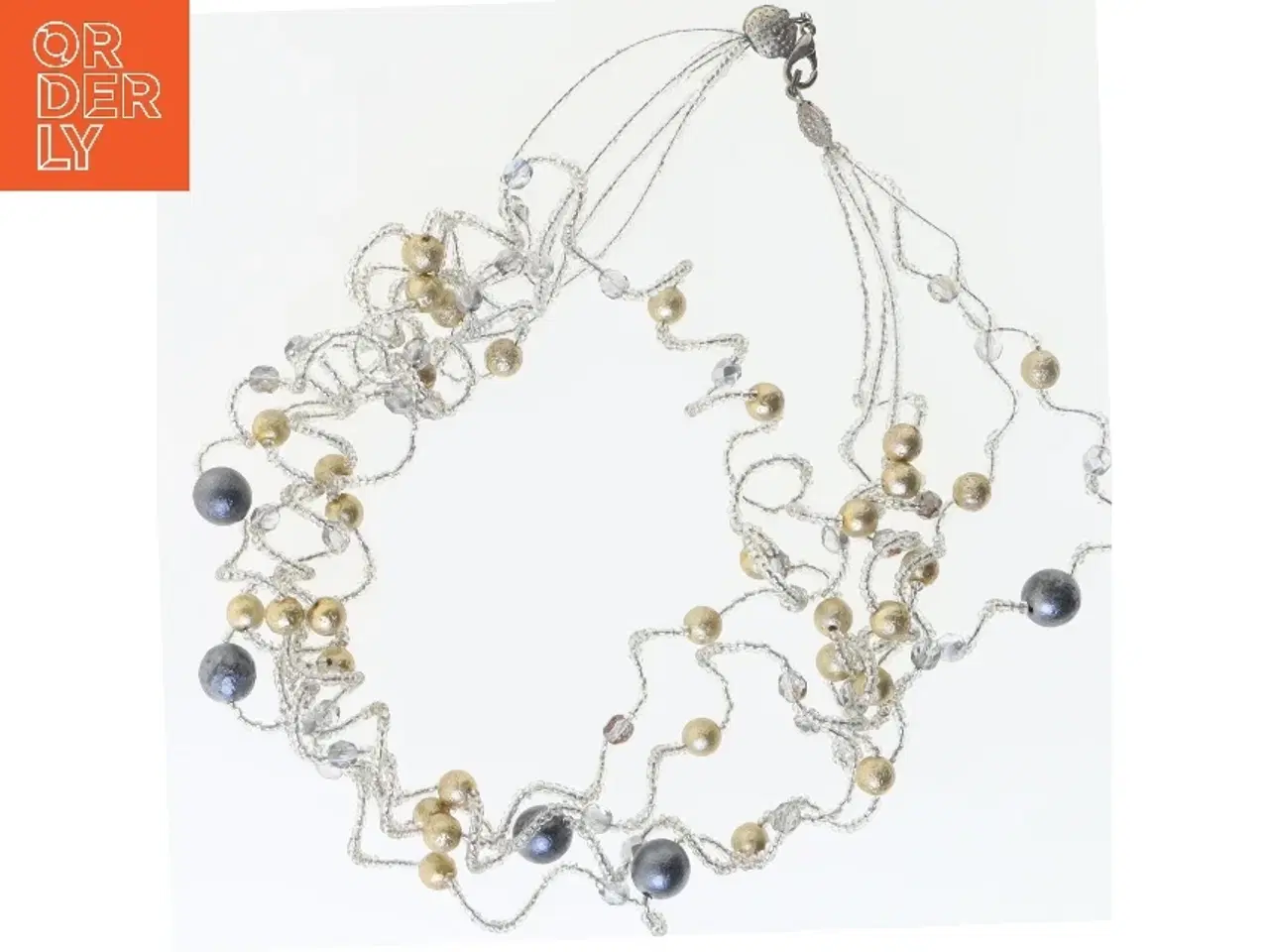 Billede 1 - Perlekæde (str. 76 cm)