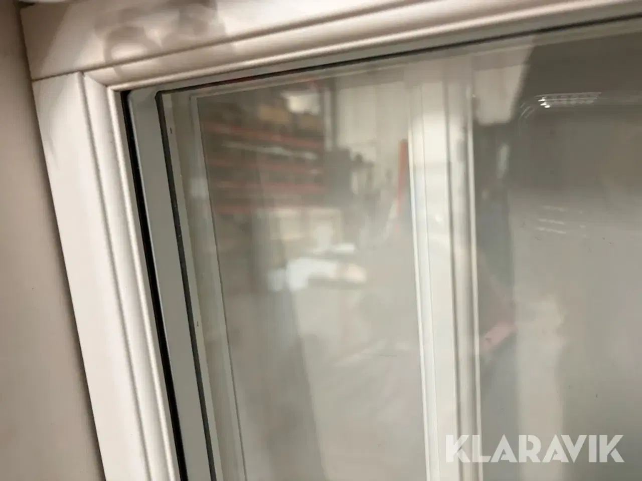 Billede 9 - Vindue Frovin FL316 Termo 90 Dannebrog hvidmalet træ med sort kant 3-lags Ug 1,12