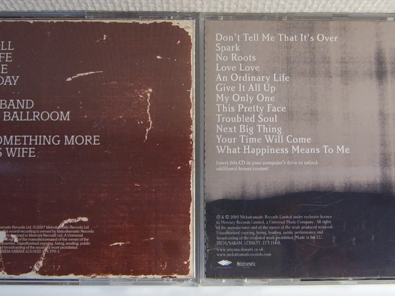 Billede 2 - Amy Macdonald CD'er: 2 Titler