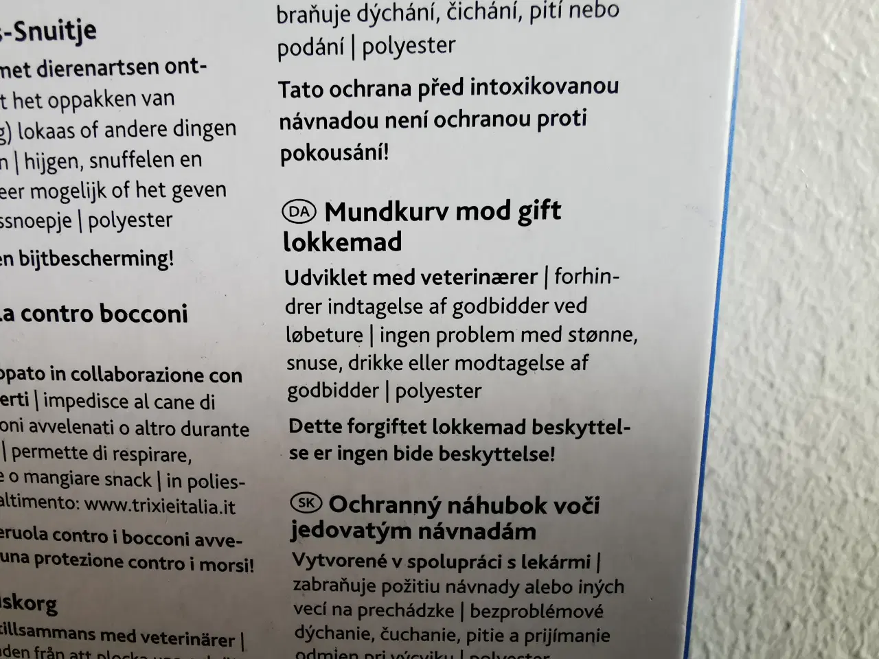 Billede 5 - Ny gift-mundkurv fra Trixie, str. S
