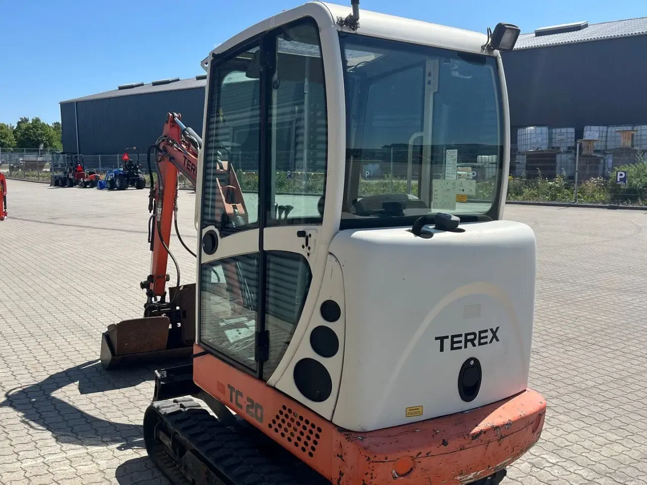 Billede 12 - Terex TC20 Mekanisk hurtigskifte og kipbar planer skovl +2graveskovle