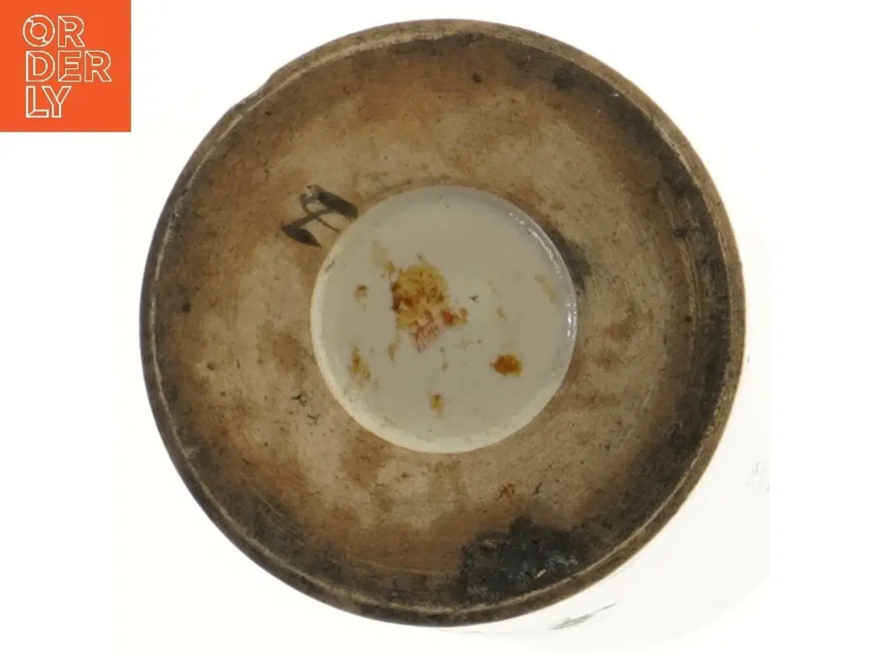 Billede 3 - Dekorativ vase med fuglemotiv (str. Ø 11,5x27 cm)