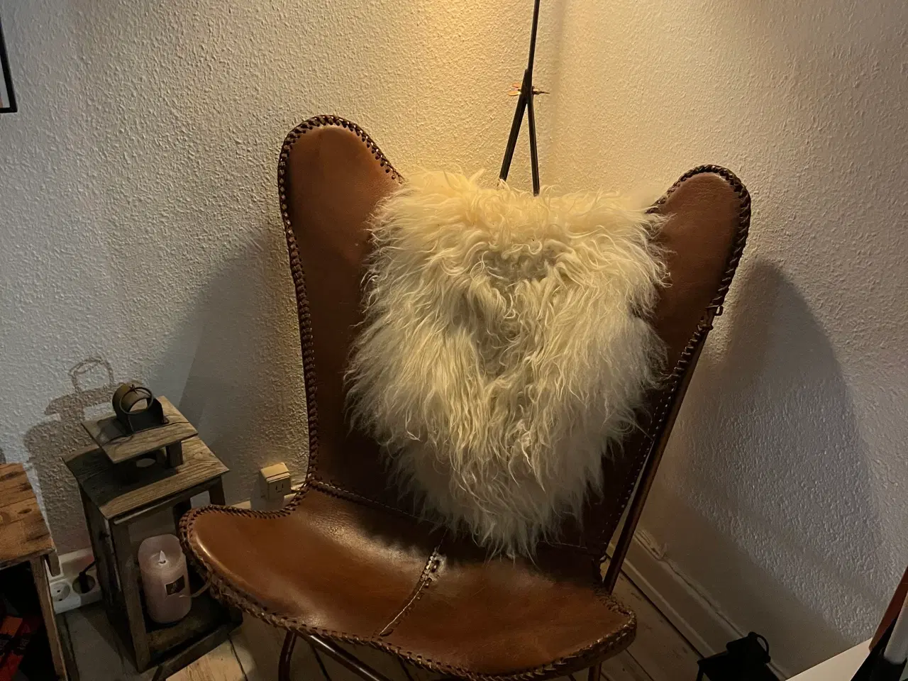 Billede 1 - Ox Denmark Butterfly stol med kobberstel