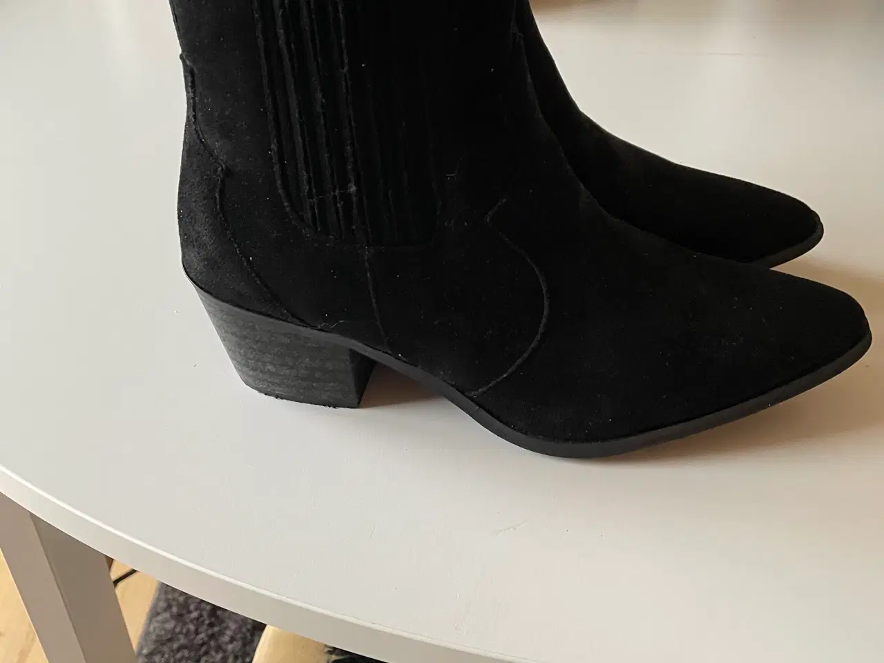 Billede 1 - Sorte cowboystøvler