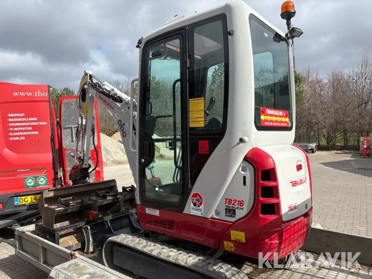 Billede 6 - Entreprenørpakke Iveco Daily 3.0 med servicevogn minigraver maskintrailer