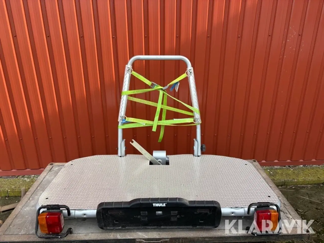Billede 1 - Cykelanhænger Thule ombygget