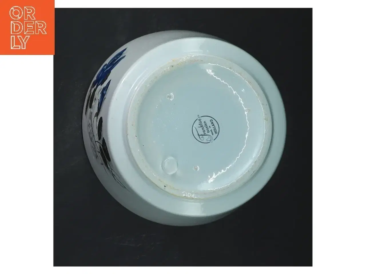 Billede 3 - Dekorativ urtepotteskjuler med blomstermotiv fra Fransk Løn (str. Ø 16,5 cm)