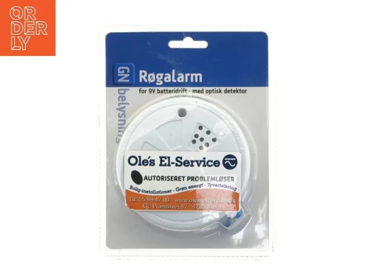 Billede 1 - Røgalarm model 18 92 96 fra GN belysning (str. Ø 10 cm)