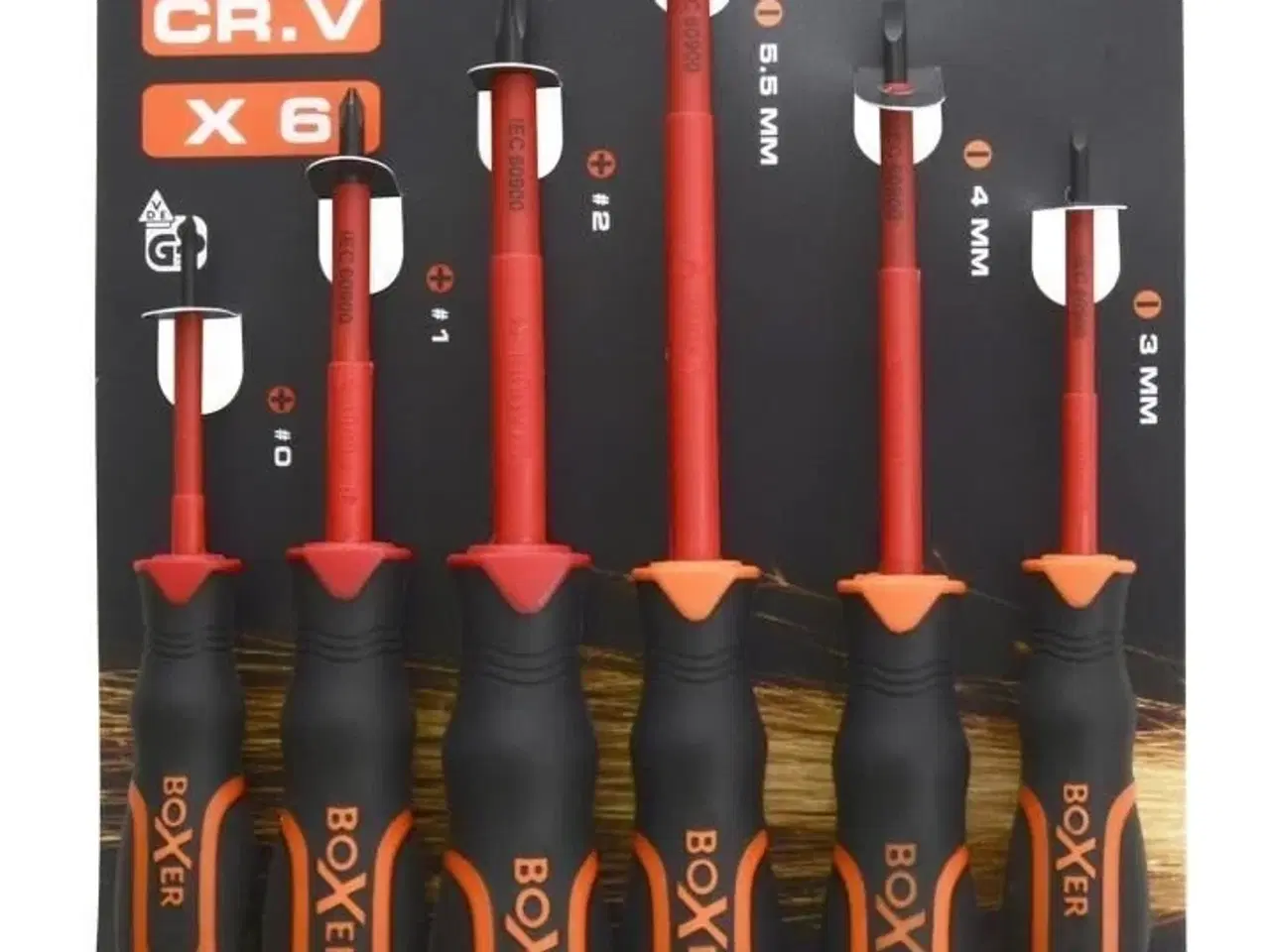 Billede 1 - 5 pk. Boxer Skruetrækkersæt VDE 6 dele