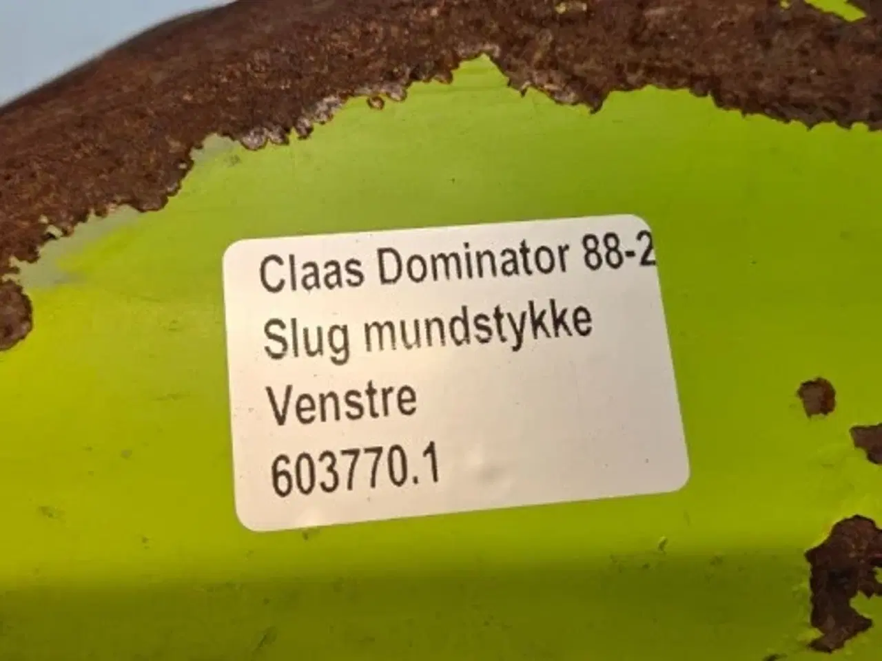 Billede 15 - Claas Dominator 88 Mundstykke L. 603770.1