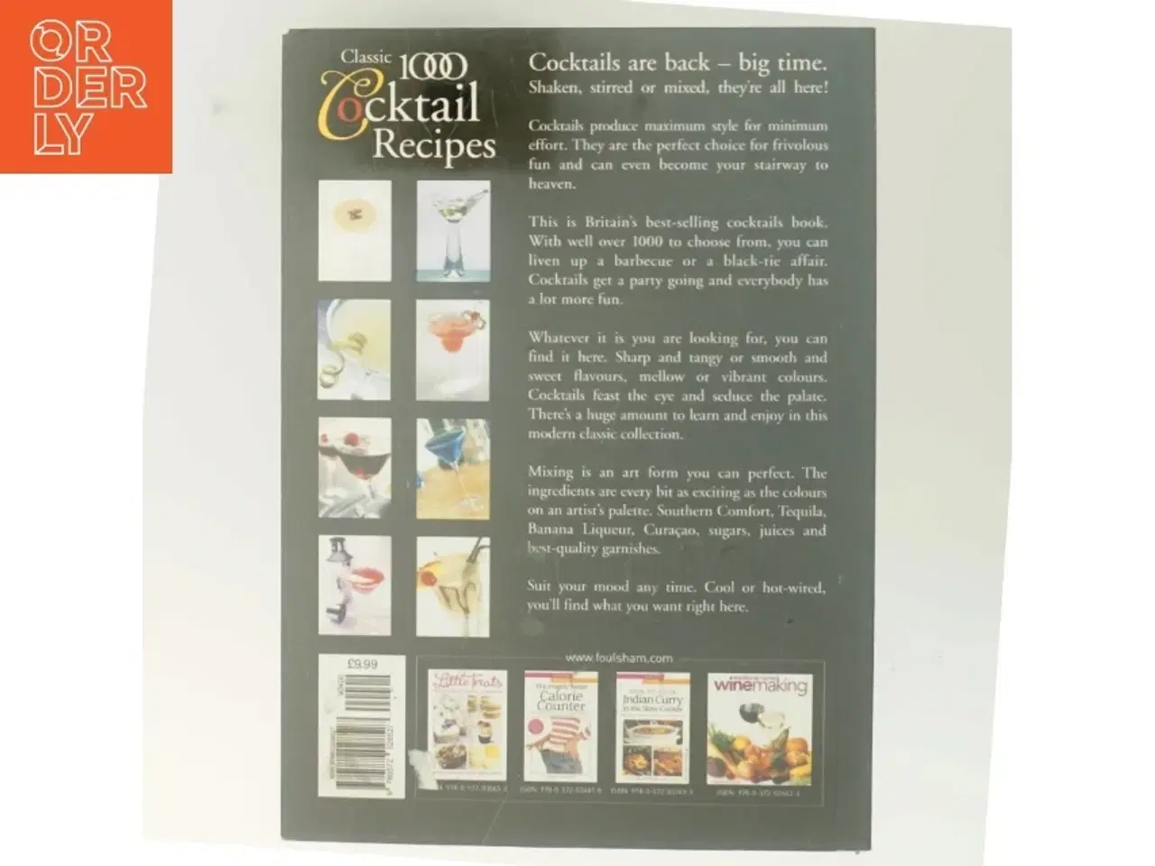 Billede 3 - Classic 1000 Cocktail Recipes af Robert Cross (Bog)