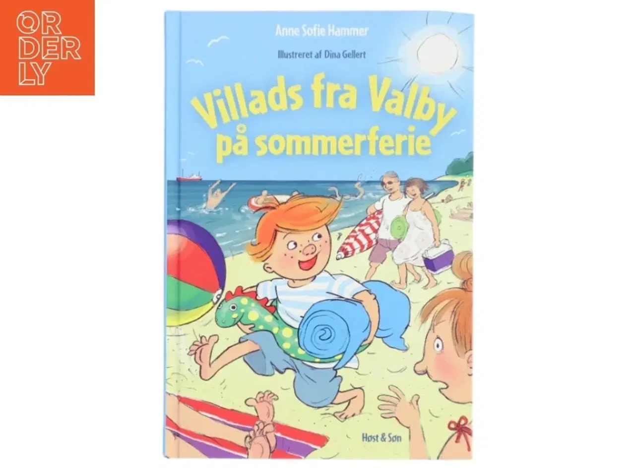 Billede 1 - Villads fra Valby på sommerferie af Anne Sofie Hammer (f. 1972-02-05) (Bog)