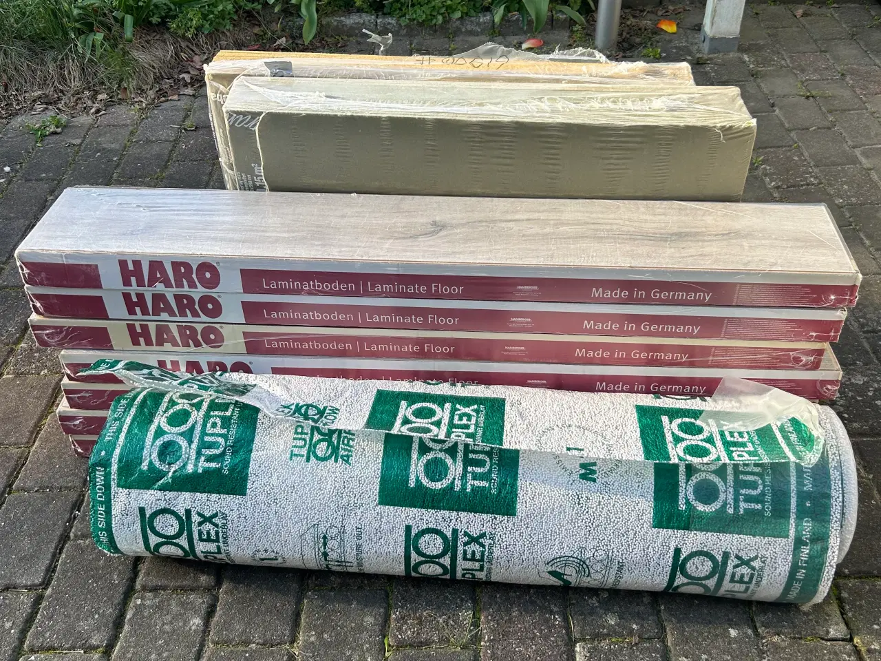 Billede 2 - Haro grå gulv – 14 m² inkl. underlag og isolerings