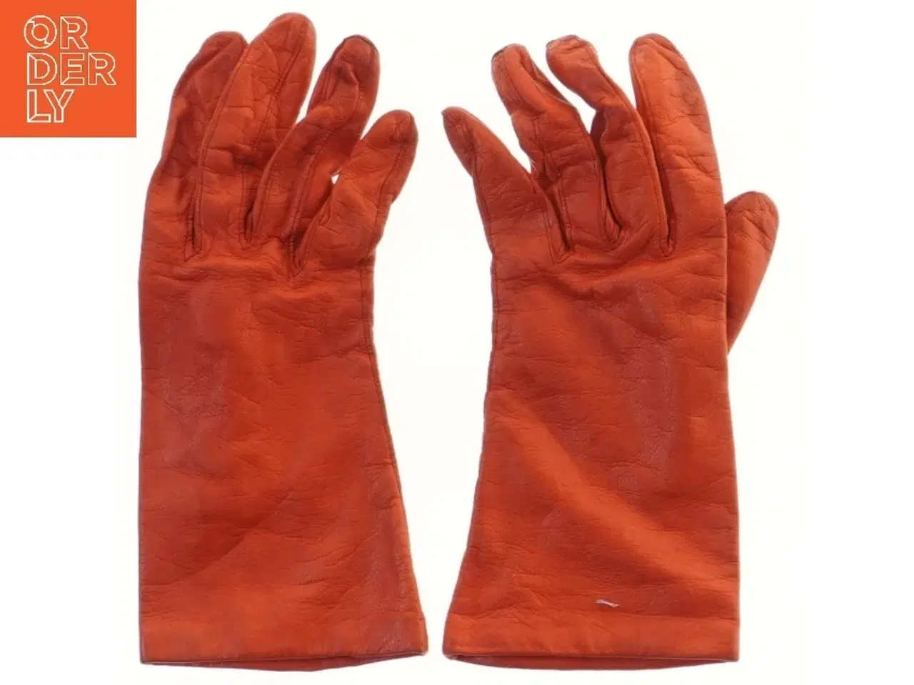 Billede 1 - Håndlavede kørehandsker læderhandsker (str. 23 cm)
