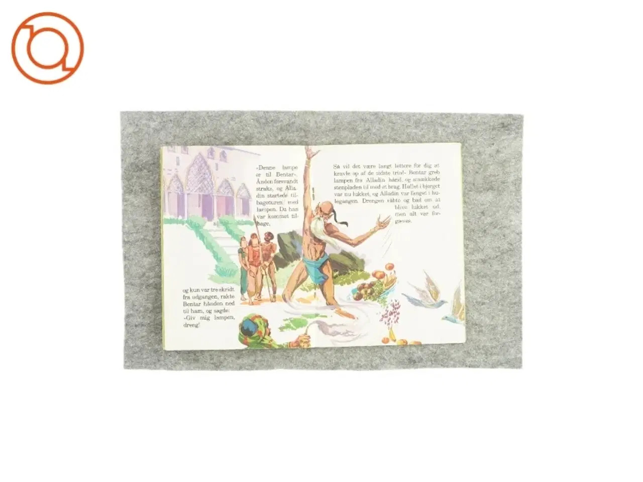 Billede 3 - Alladin og hans vidunderlige tryllelampe (Bog)