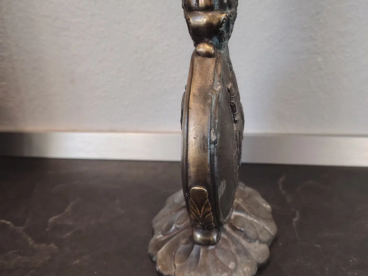 Billede 4 - “Kong Christian X lysestage 15 cm høj 