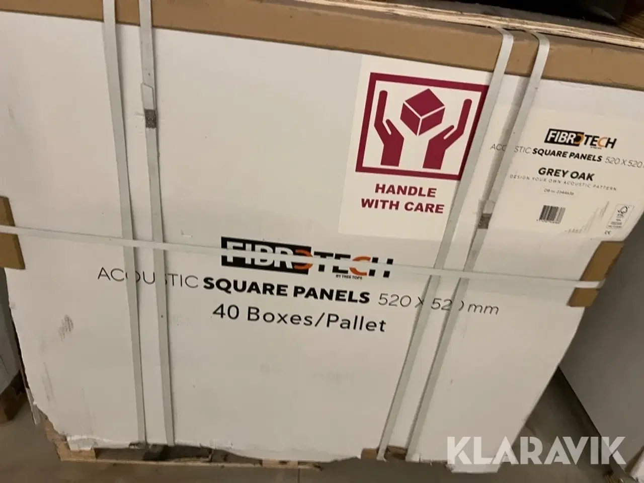 Billede 9 - Akustikpaneler Fibrotech Grey Oak 80 styk