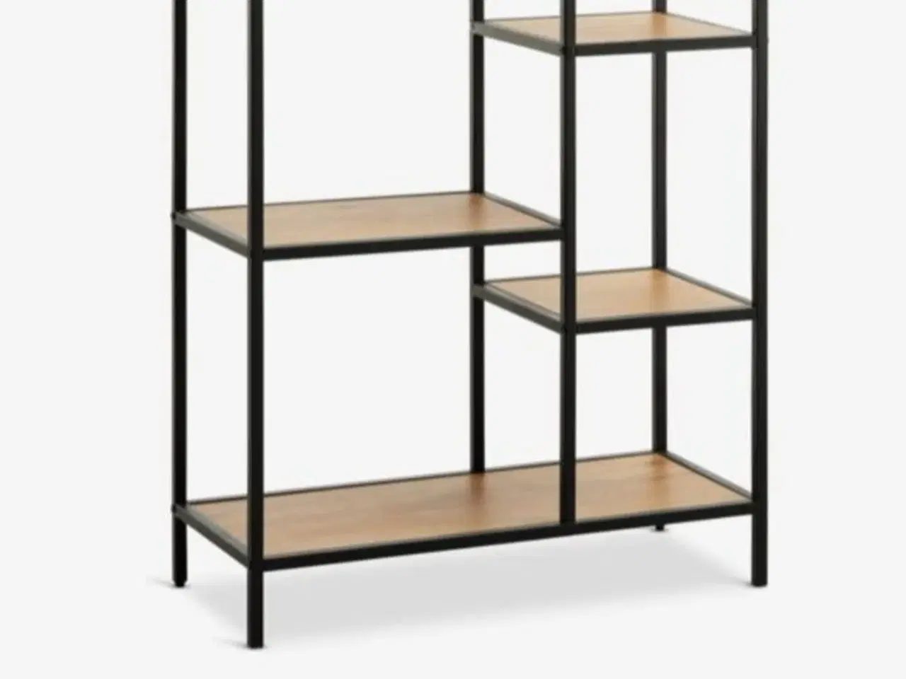 Billede 1 - Trappedal reol eg/sort