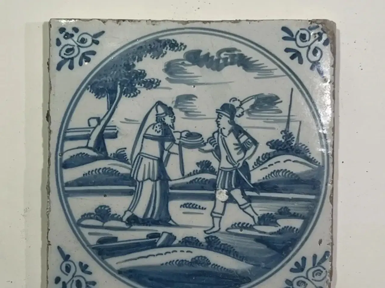 Billede 12 - Hollandske Delft klinker med religiøse motiver