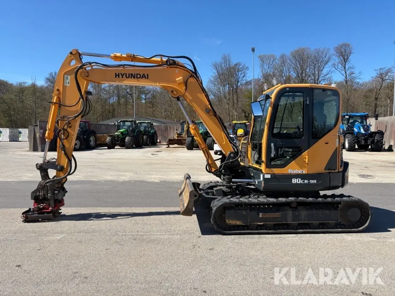 Billede 2 - Gravemaskine Hyundai ROBEX80CR-9A Rotortilt og centralsmørning