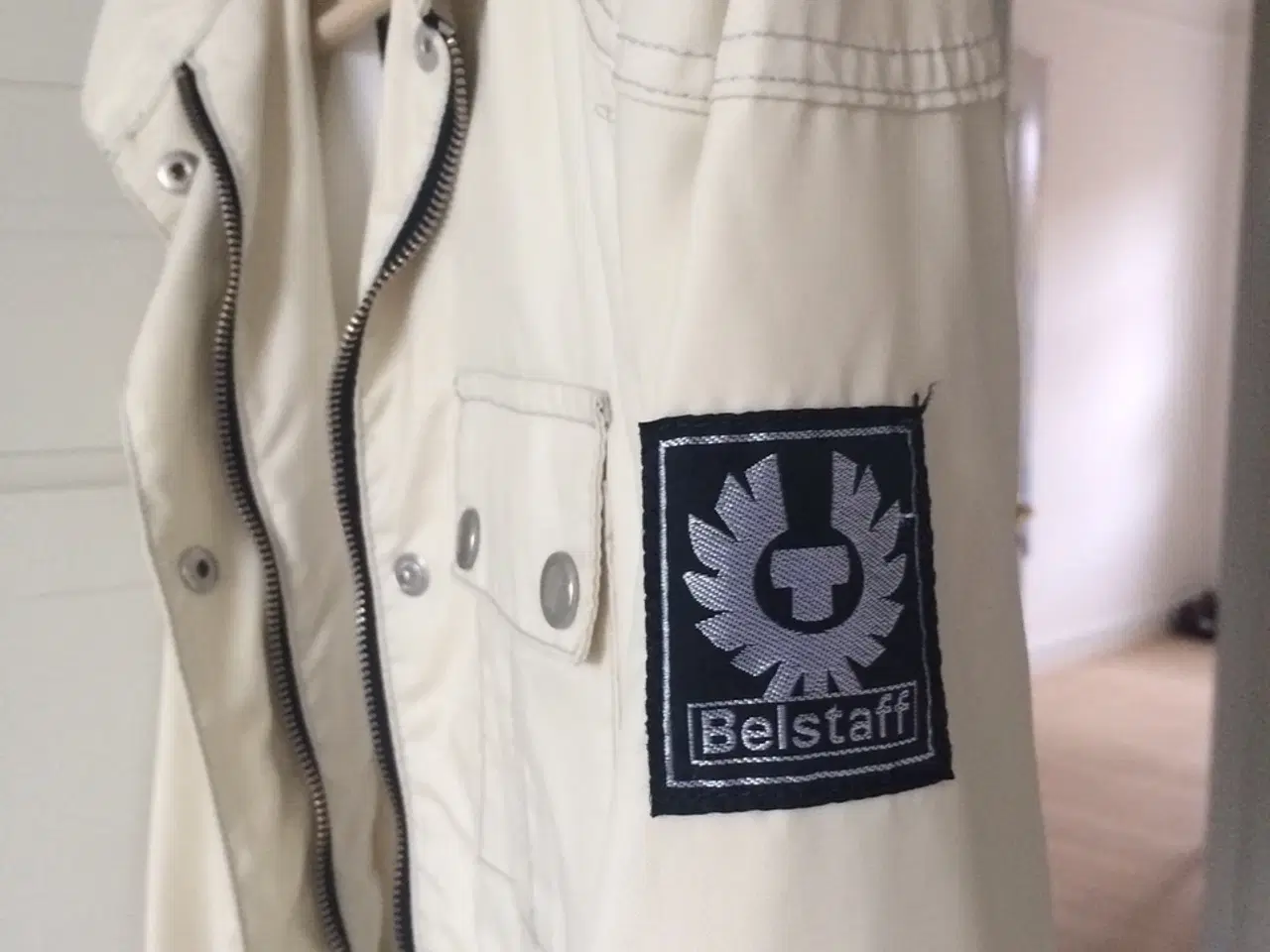 Billede 5 - Belstaff kort overgangs jakke lys beige