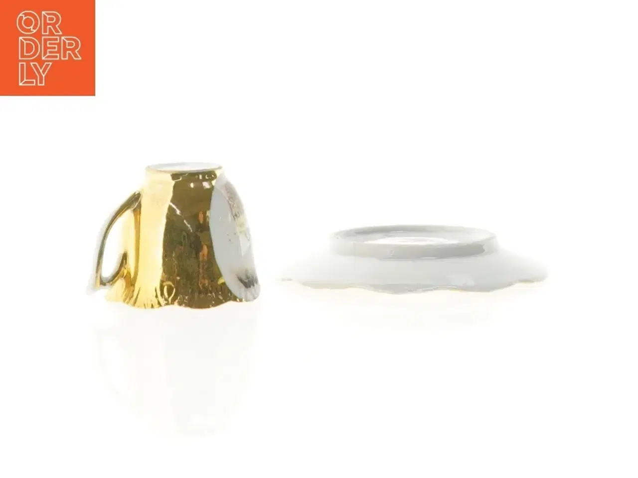 Billede 4 - Tekop med underkop (str. 10 x 5 cm)